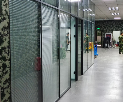 双玻百页玻璃隔断