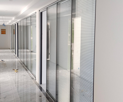 双玻百页玻璃隔断